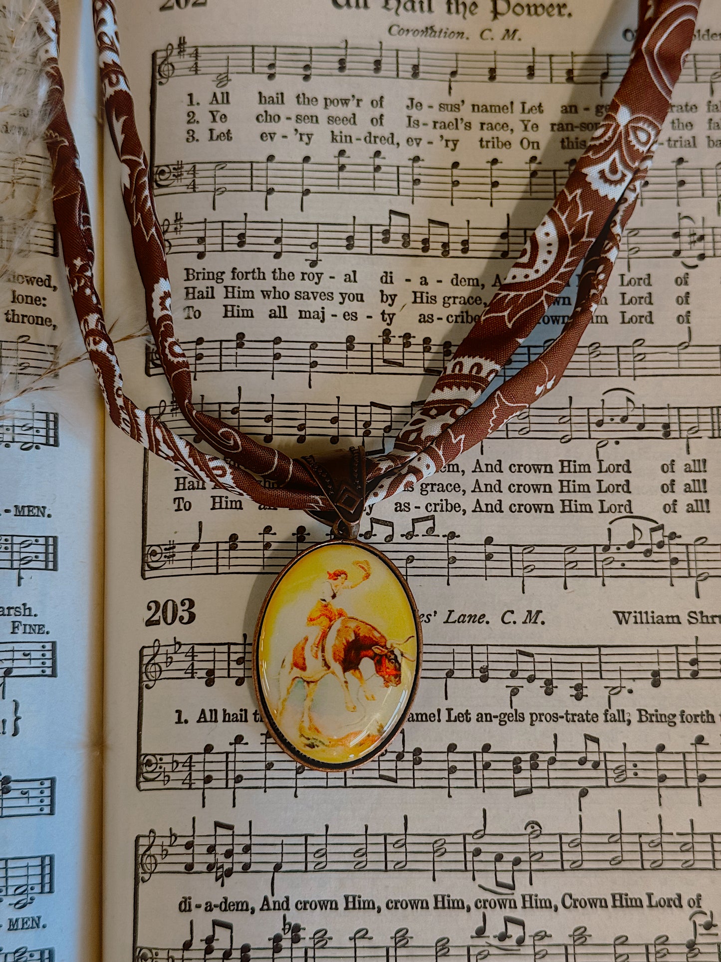 The Lady Cowgirl Bandana Necklace