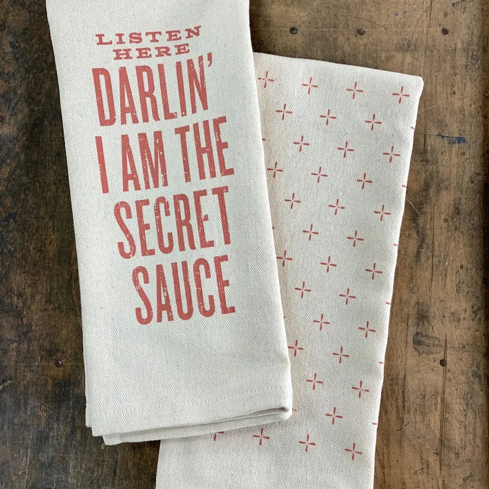 I Am The Secret Sauce Kitchen Towel