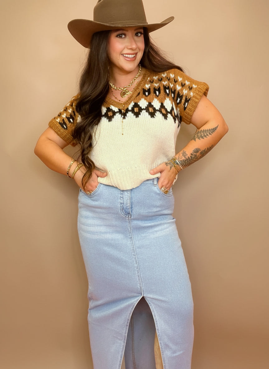 The Cozy Fair Isle Sweater