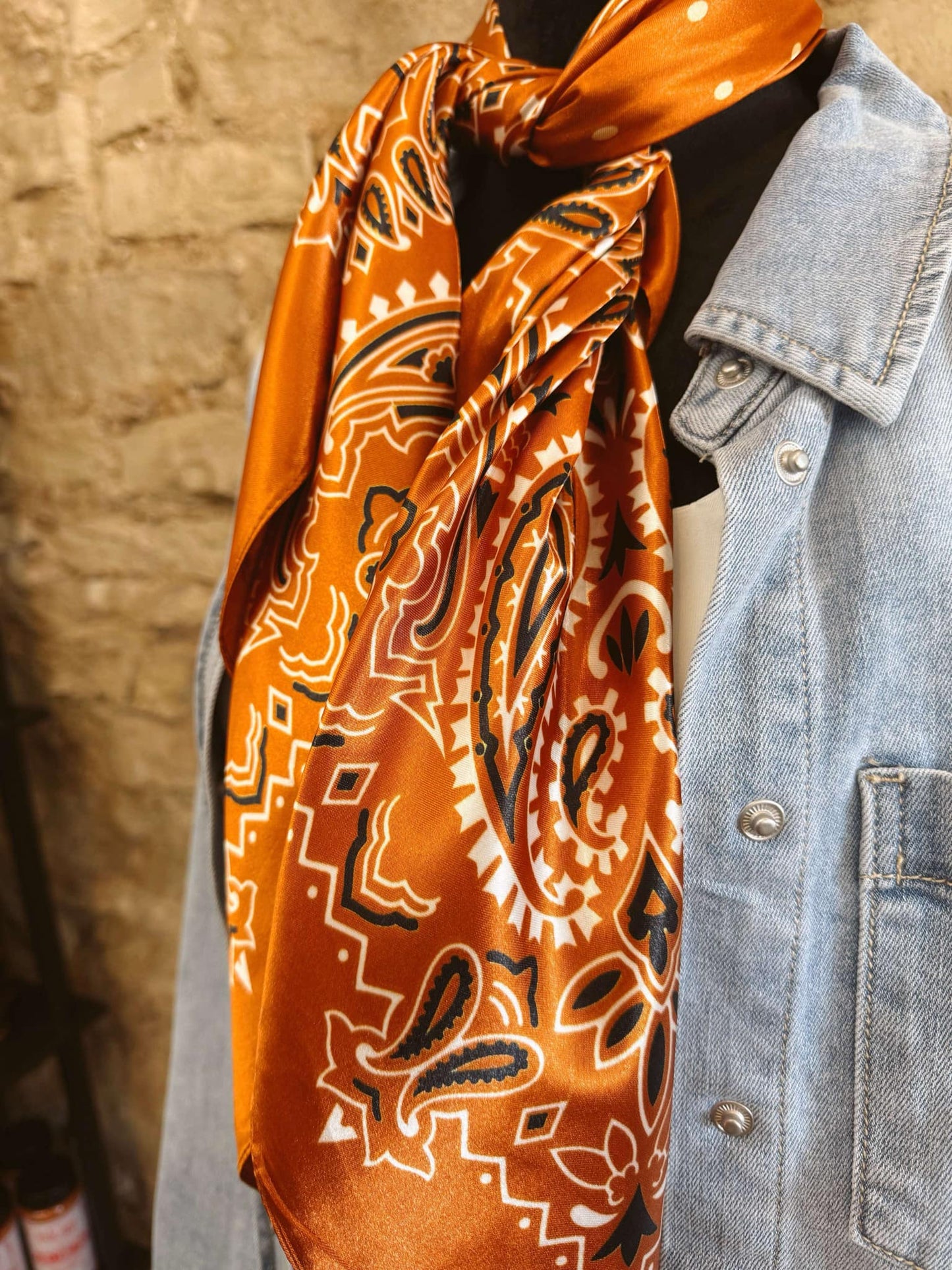 The Tuscan Citrus Twist Scarf
