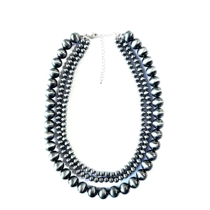 The Lucia Layered Beaded Necklace