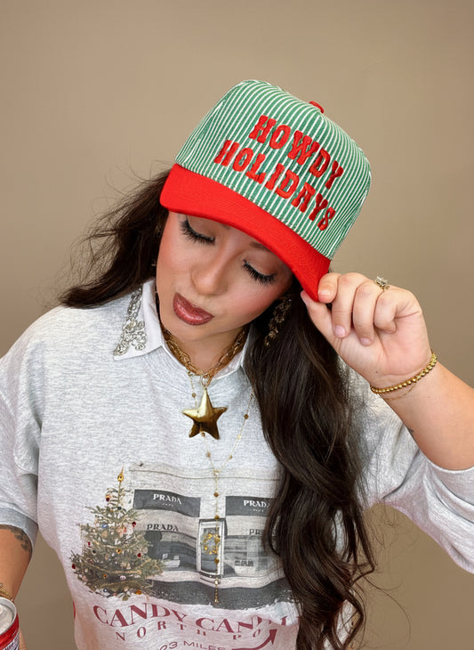 Howdy Holidays Trucker Hat