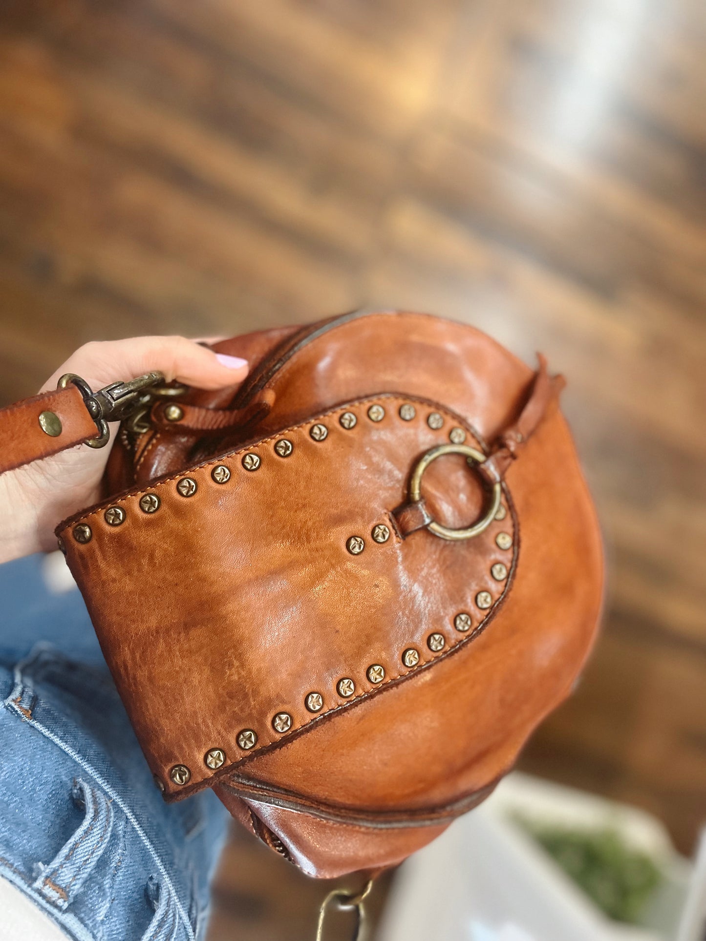 The Pioneer Canteen Leather Bag