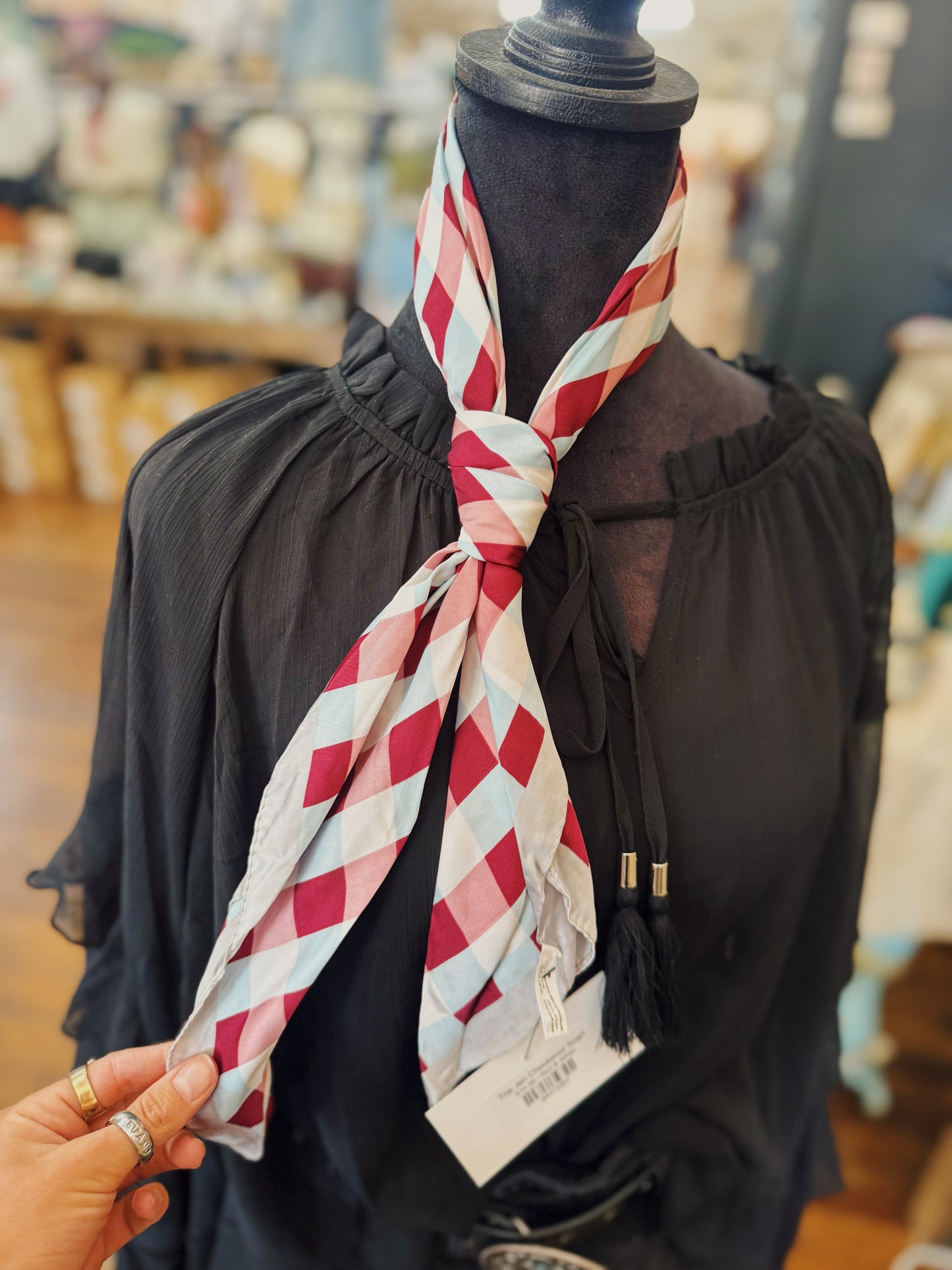 The Jen Checkered Scarf