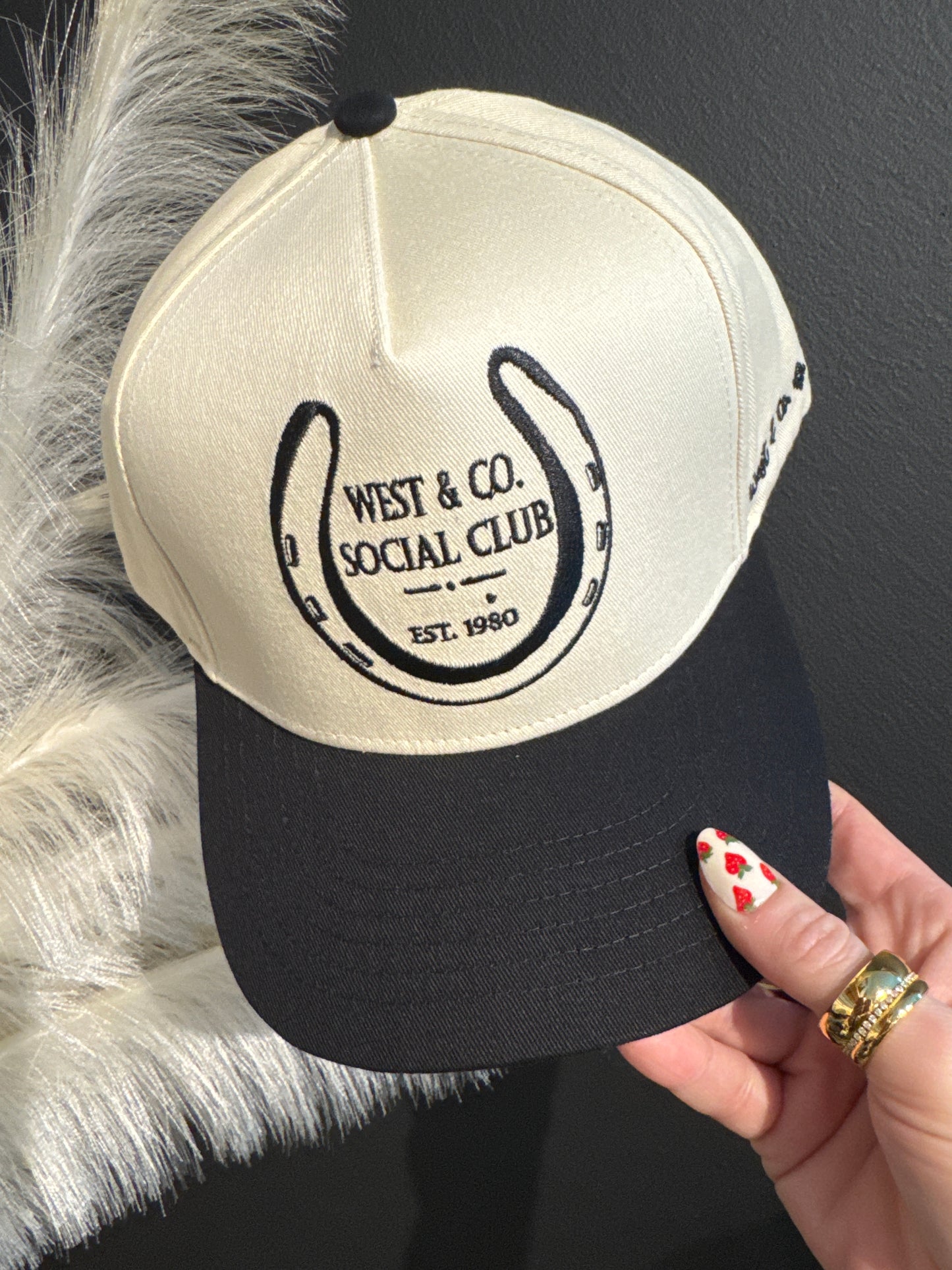 West & Co Social Club Vintage Hat