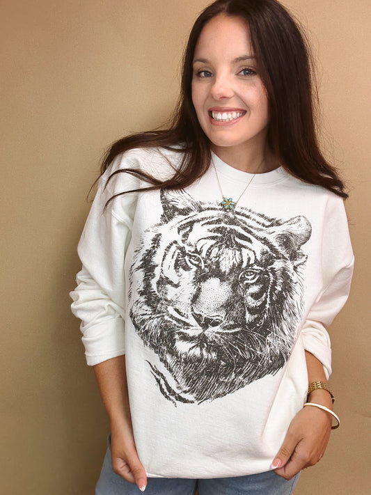 Tiger Oversized Sweatshirt