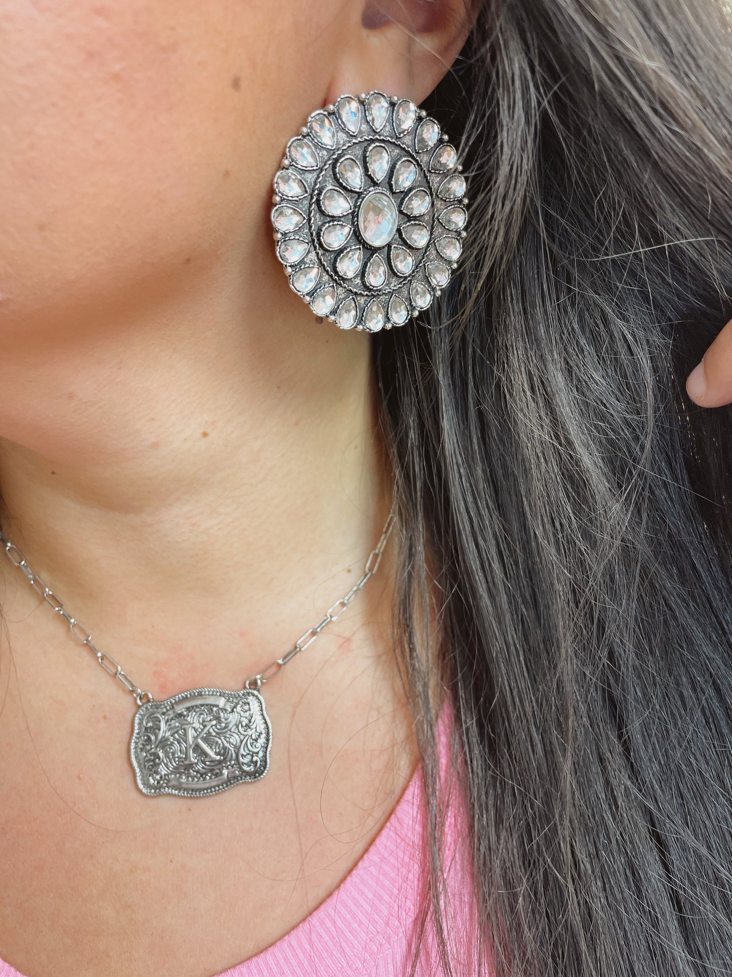 The Lindsay Concho Earrings