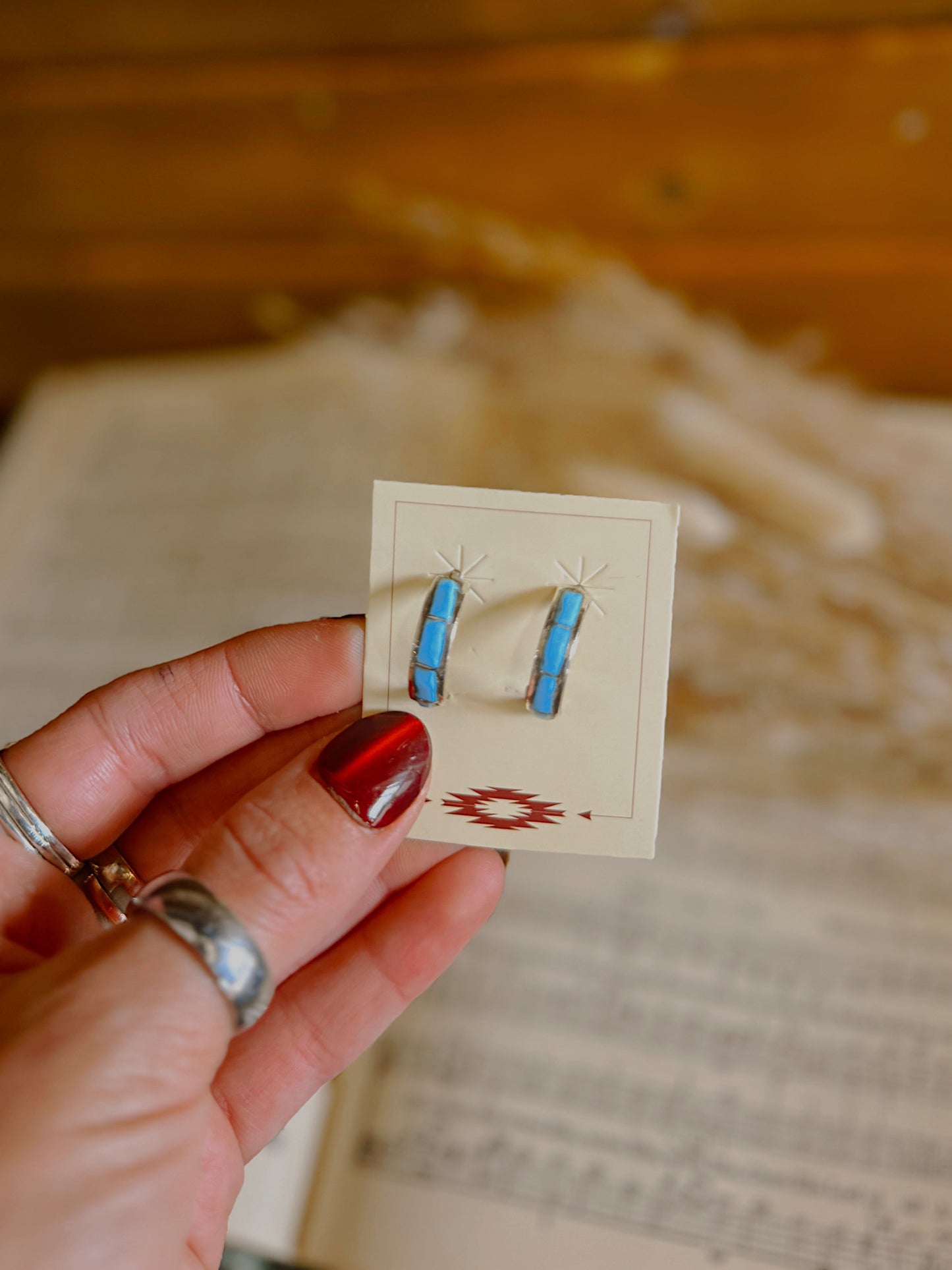 Wild & Blue Earrings
