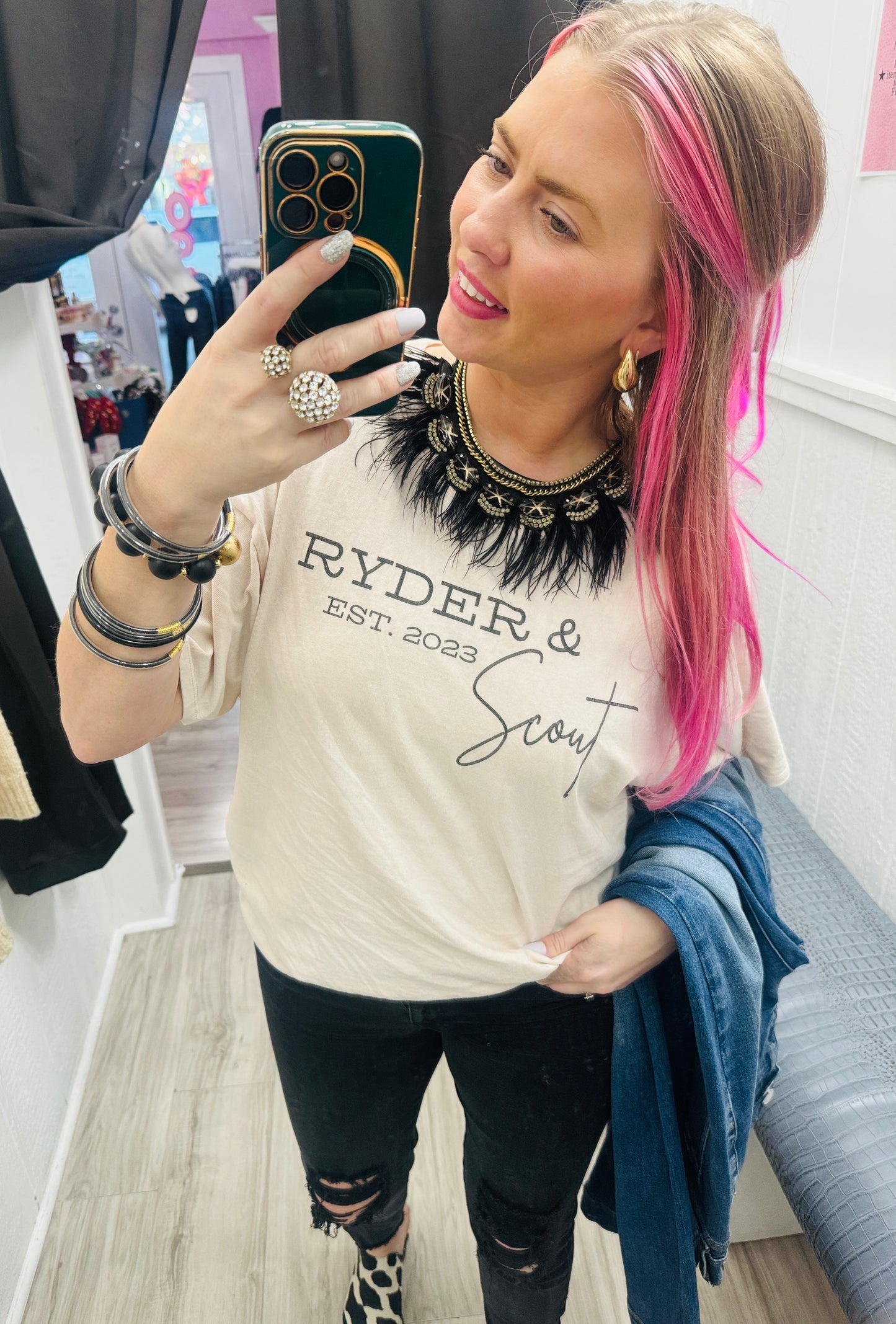 Ryder & Scout Pink Tee
