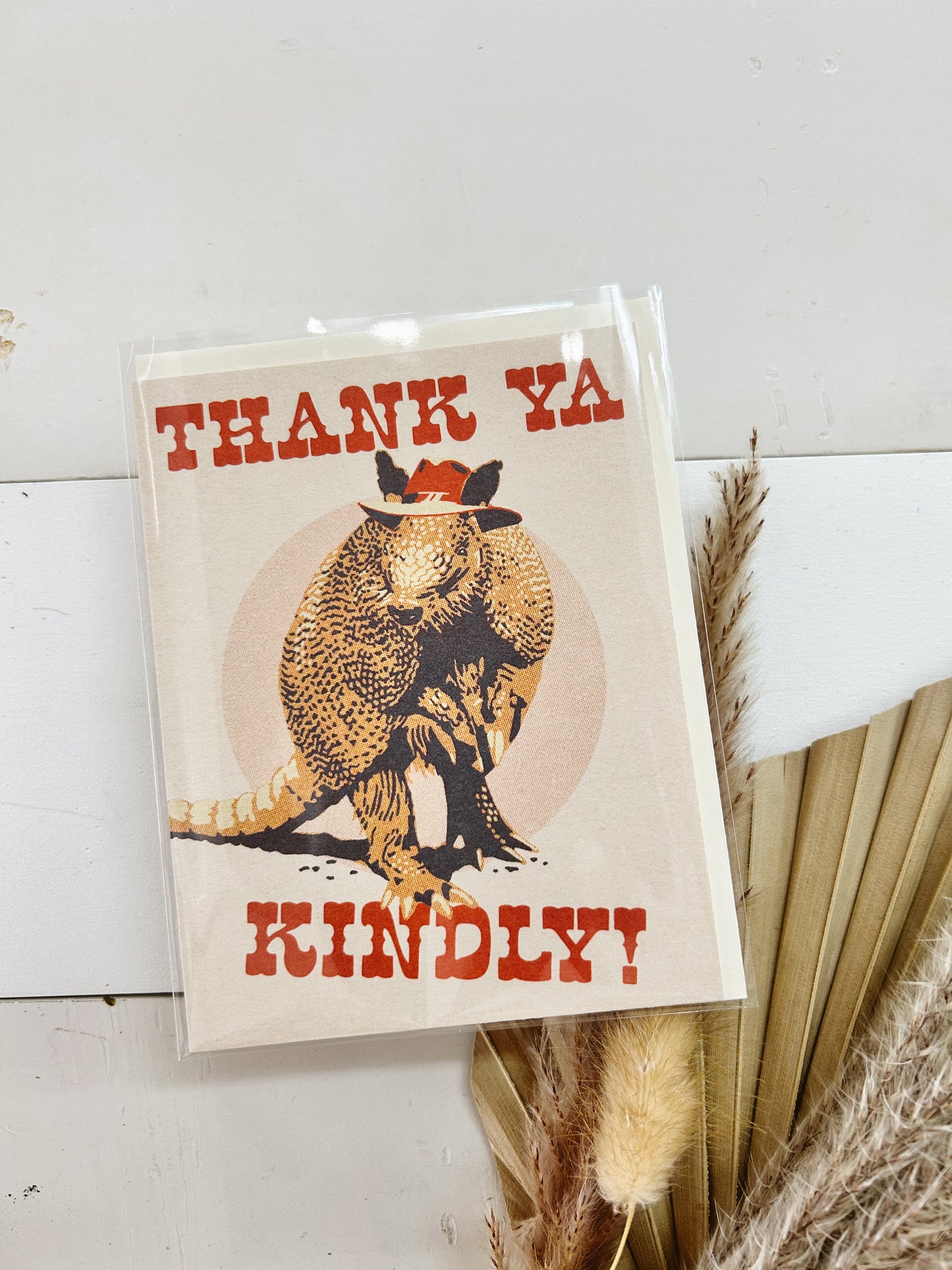 Thank Ya Kindly Thank You Greeting Card