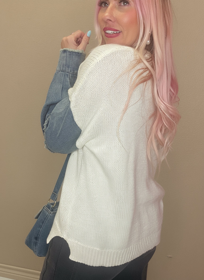 The American Patchwork Sweater