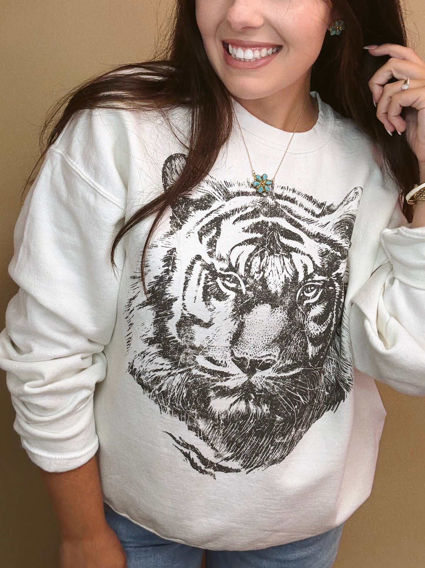 Tiger Oversized Sweatshirt