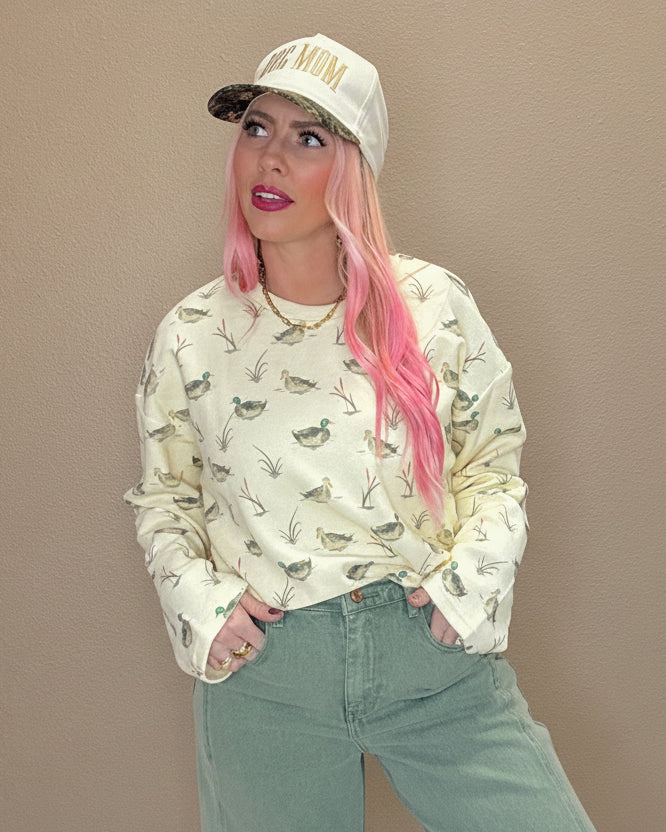 Lucky Duck Lounge Sweater