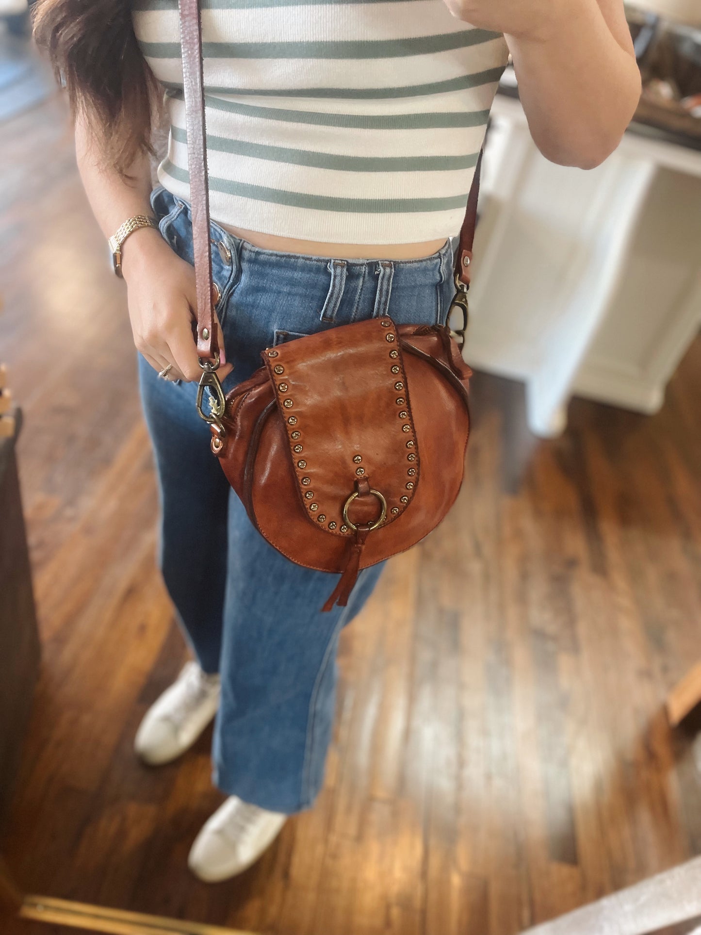 The Pioneer Canteen Leather Bag