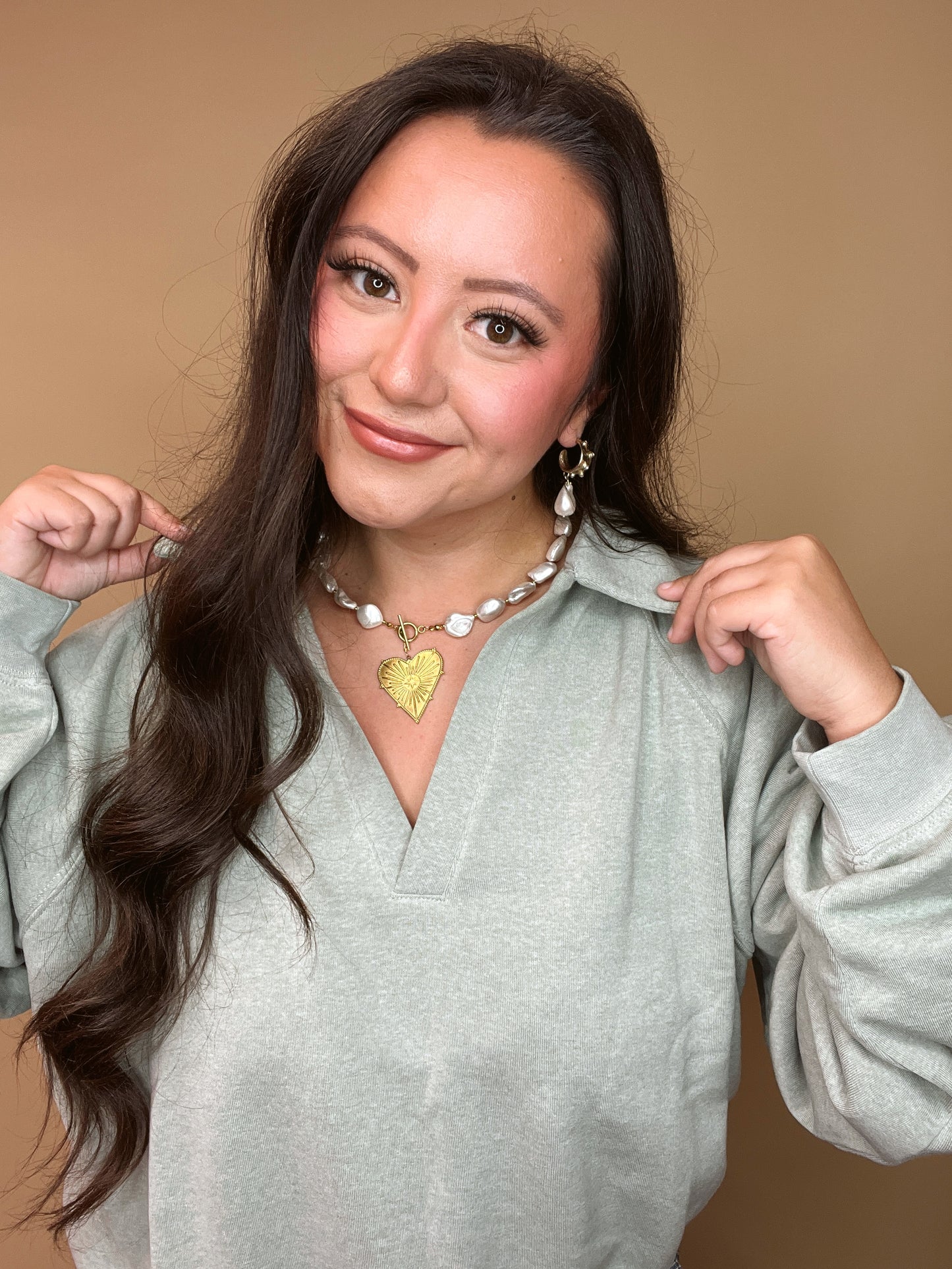 The Courtney Collared Sweater