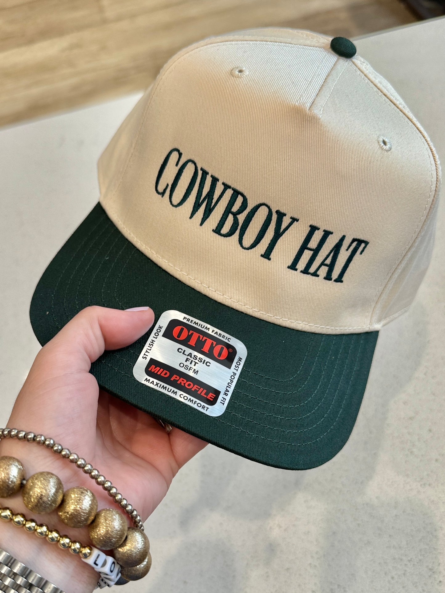 Cowboy Hat Vintage Trucker Hat