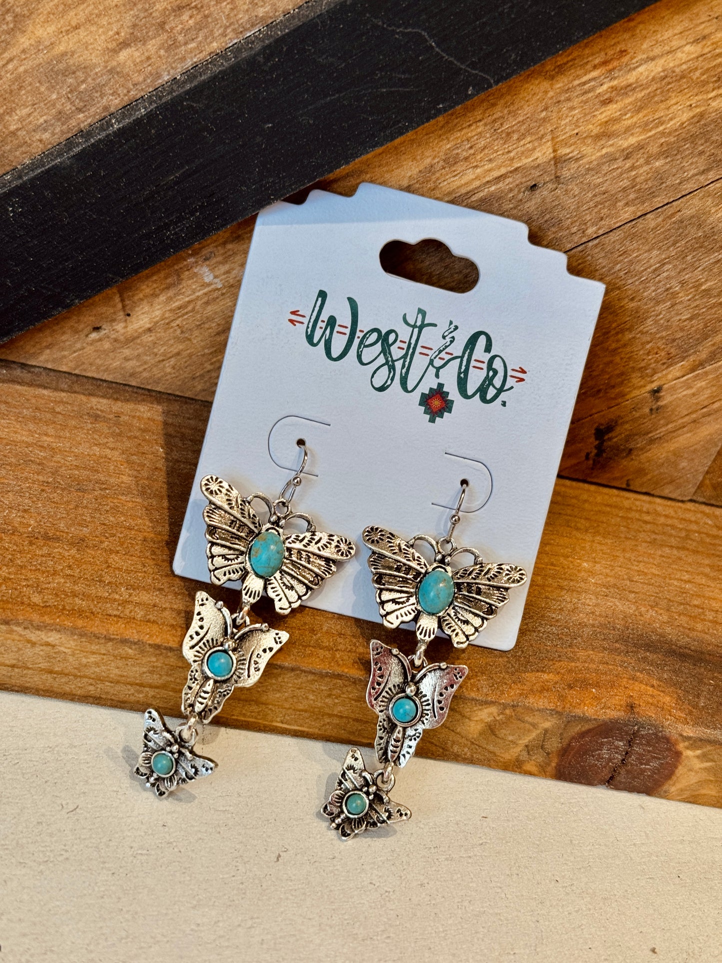 The Bethany Butterfly Earrings