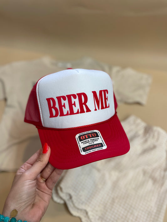 Beer Me Foam Trucker Hat