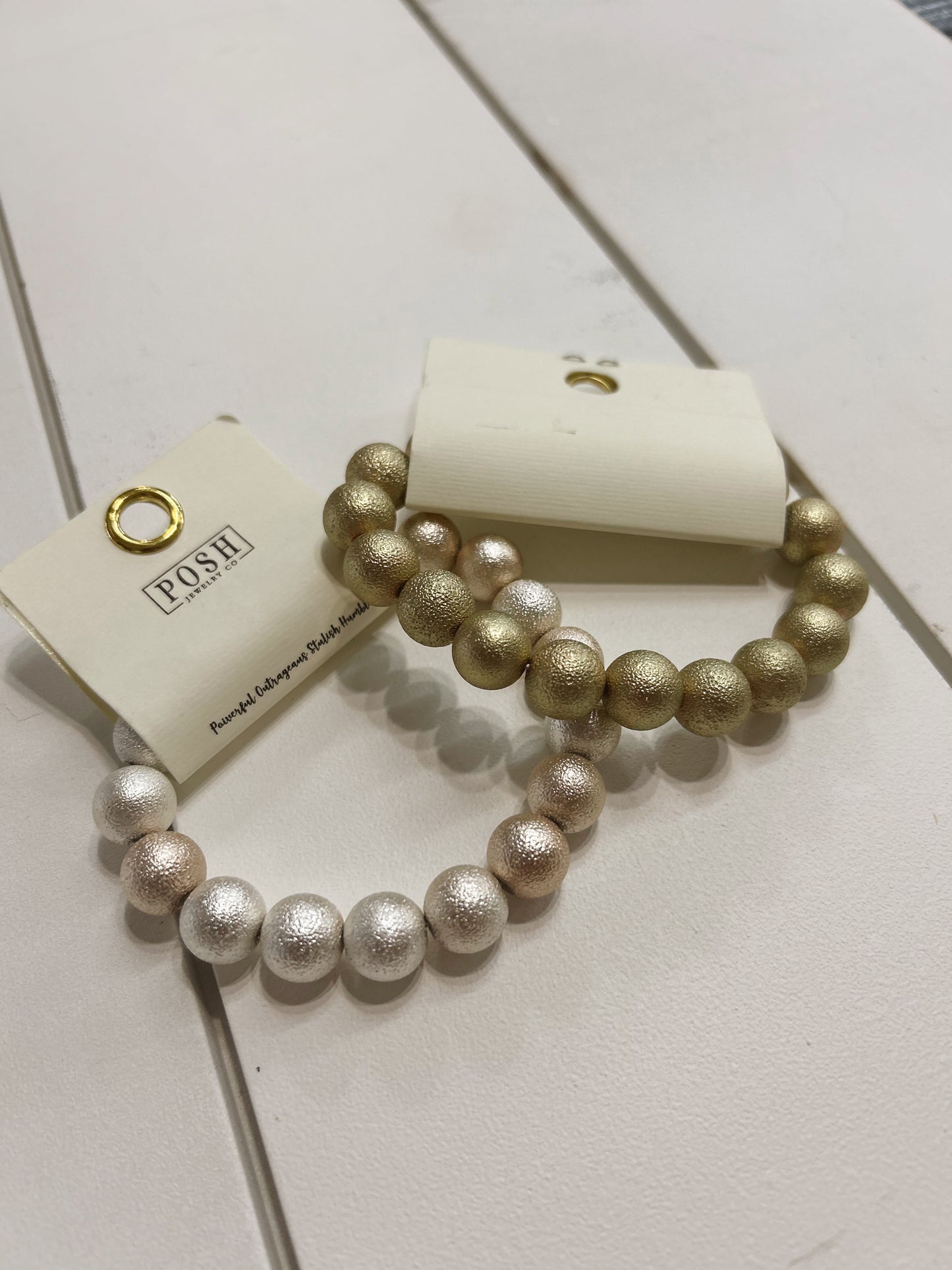 Posh Bubble Bead Bracelet