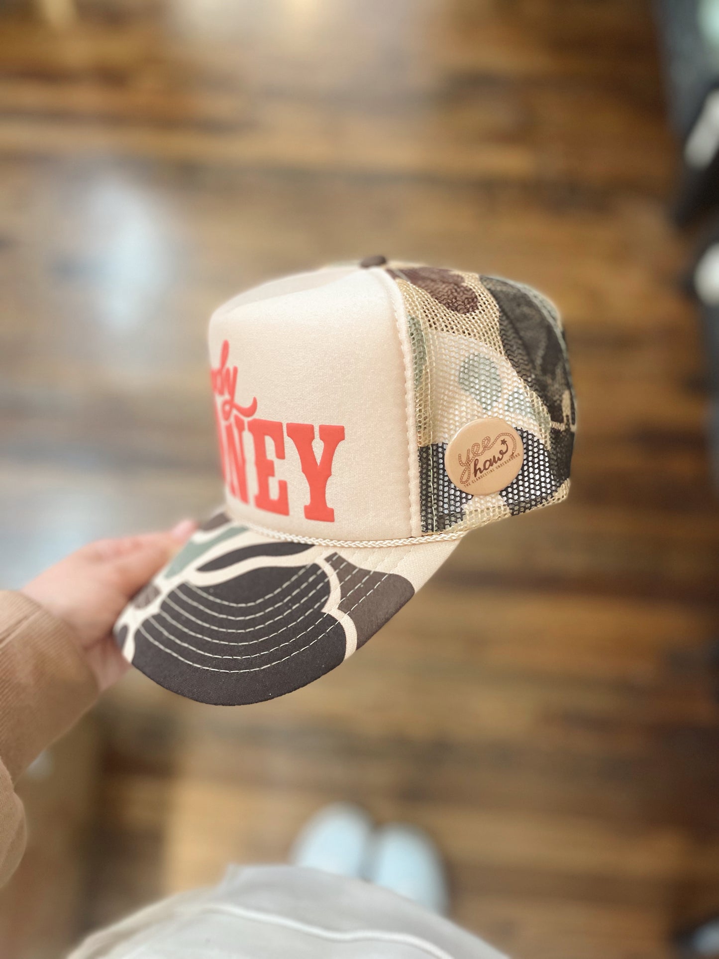 Howdy Honey Camo Trucker Hat