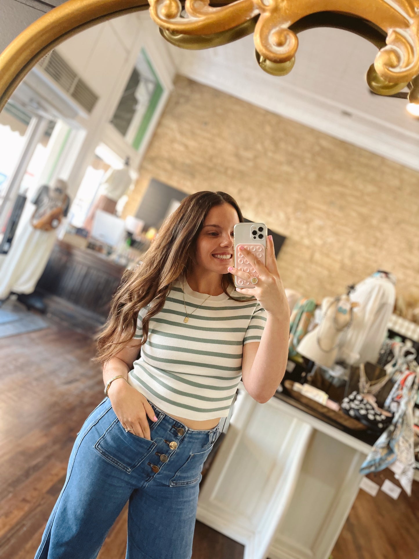 The Chelsea Striped Top
