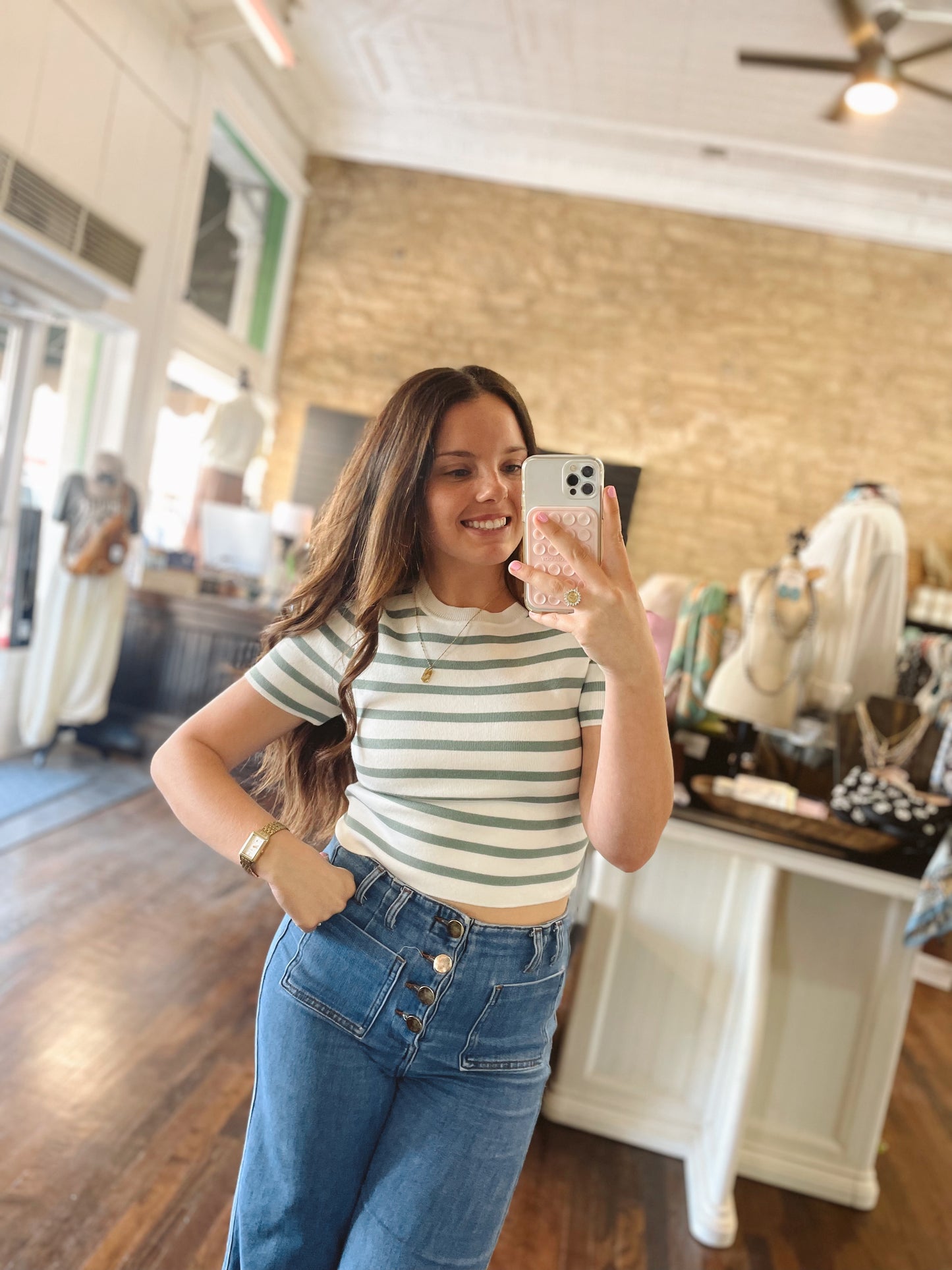 The Chelsea Striped Top