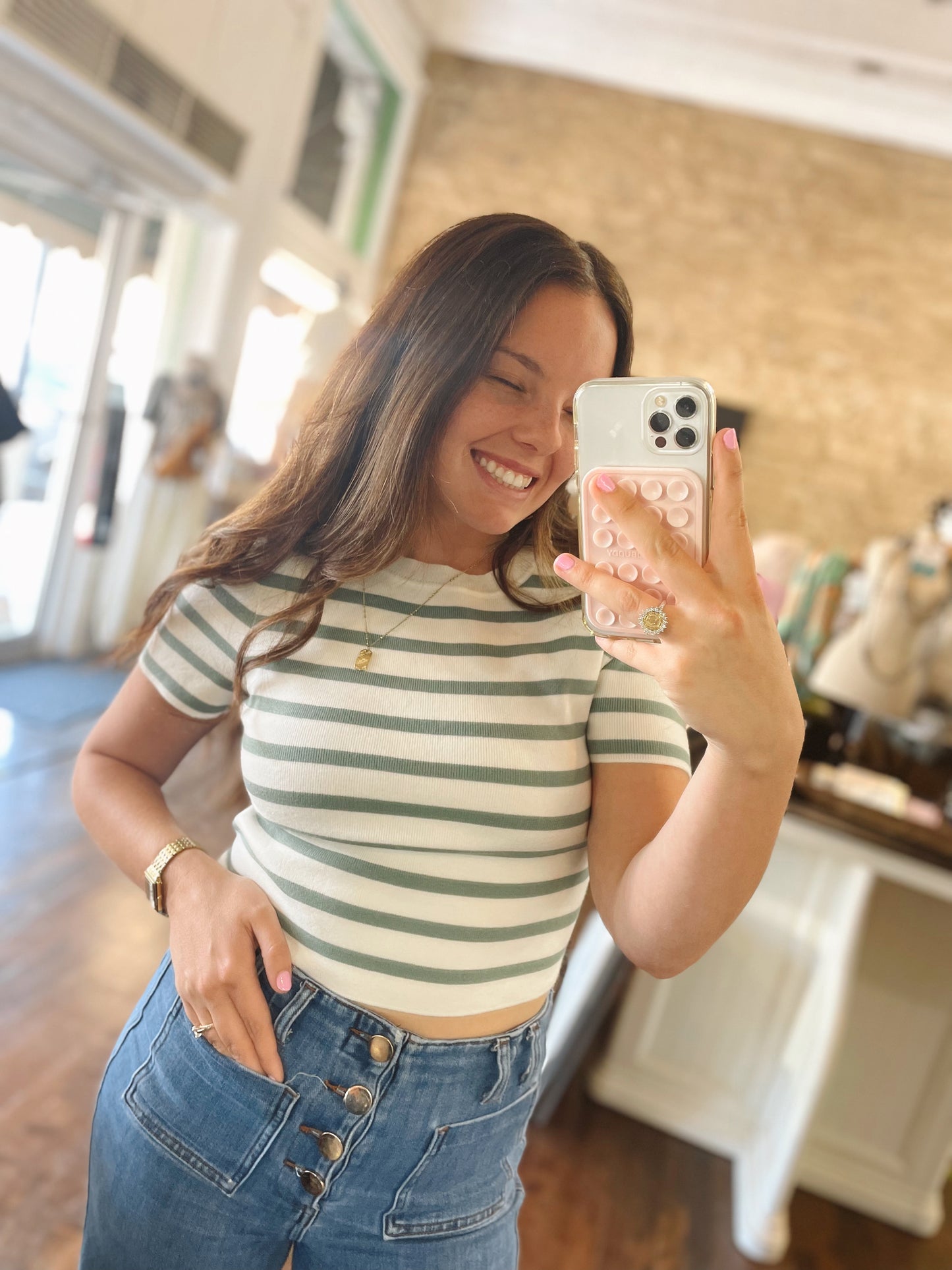 The Chelsea Striped Top