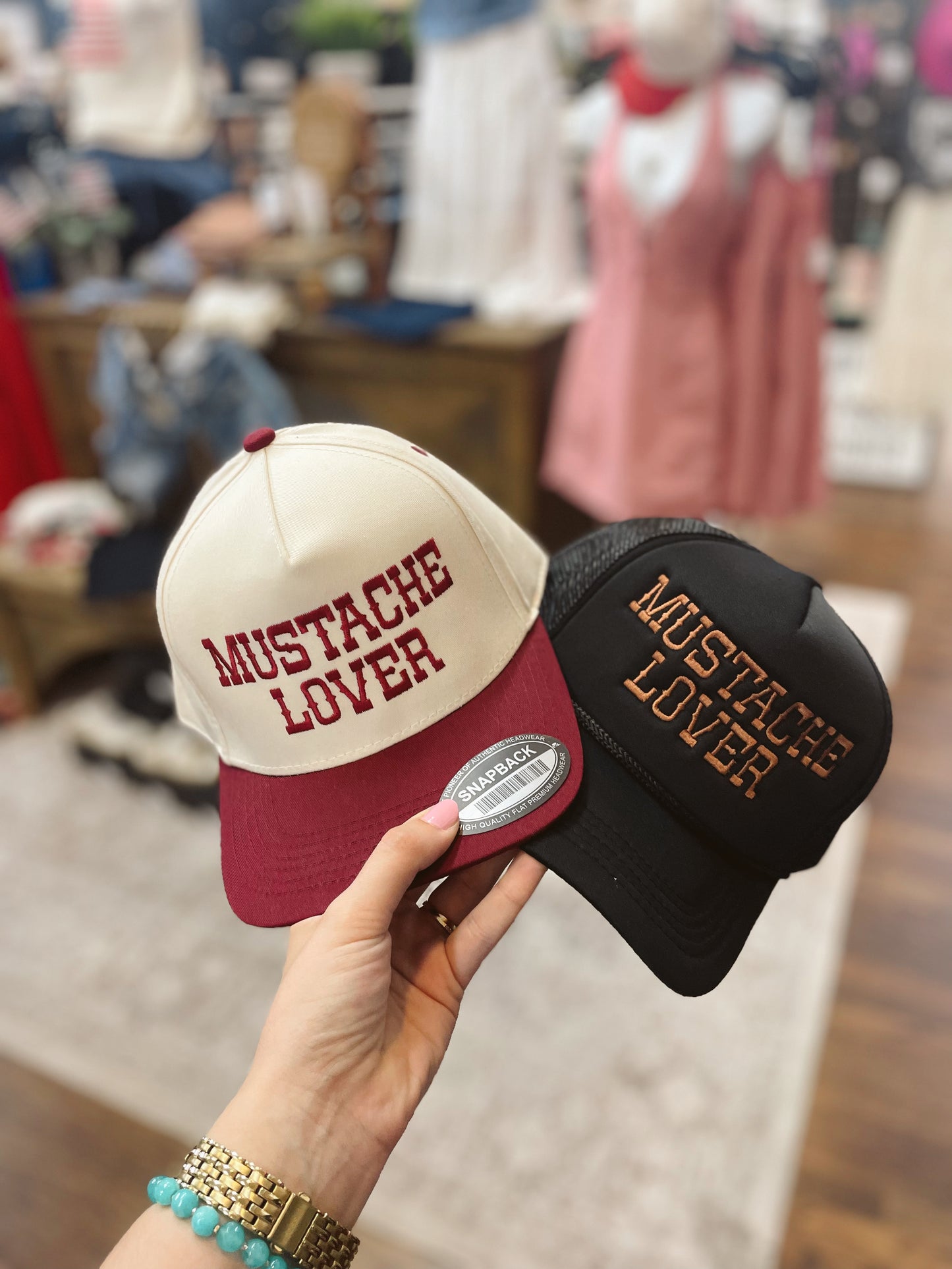 Mustache Lover Trucker Hat