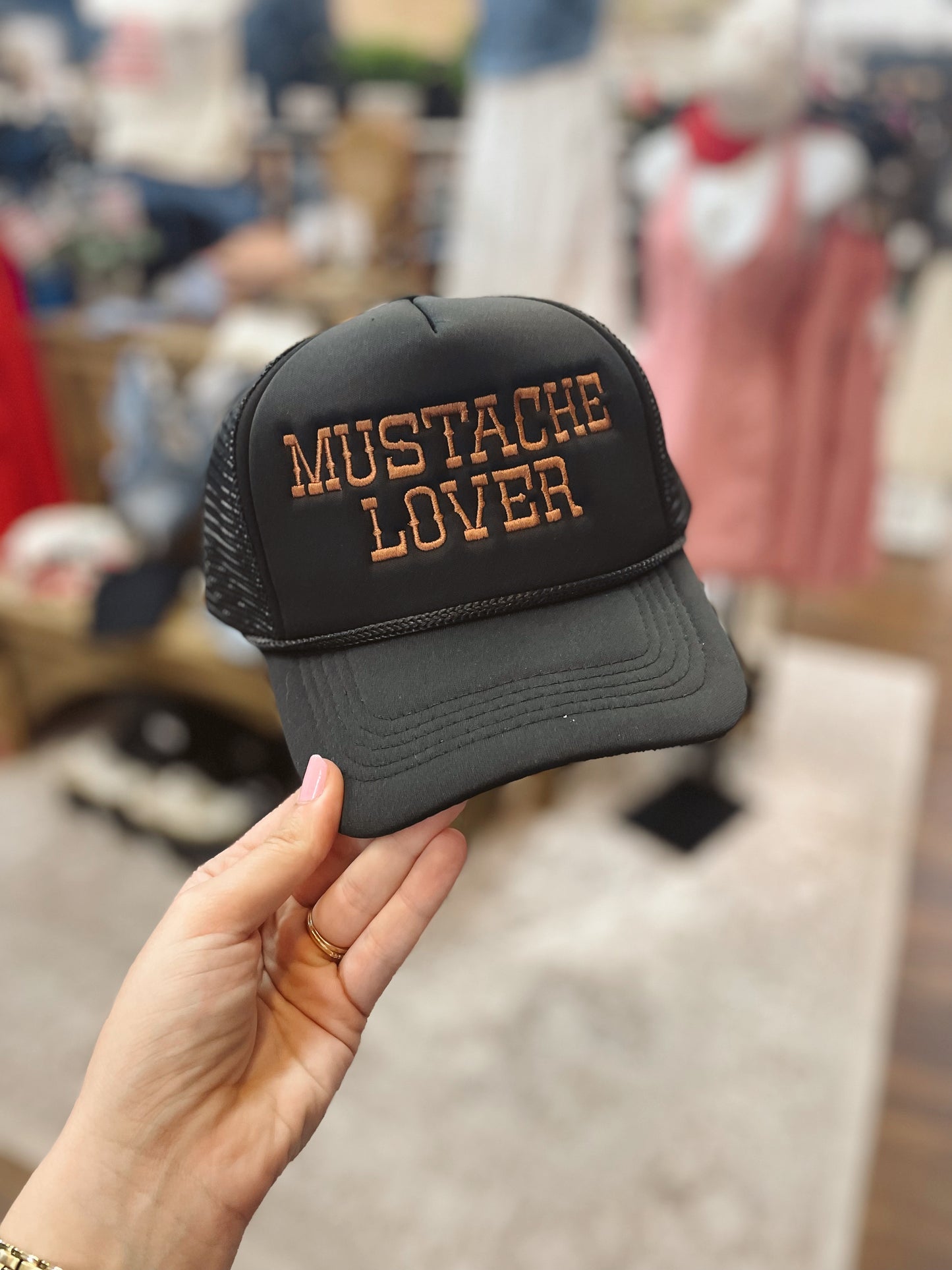 Mustache Lover Trucker Hat