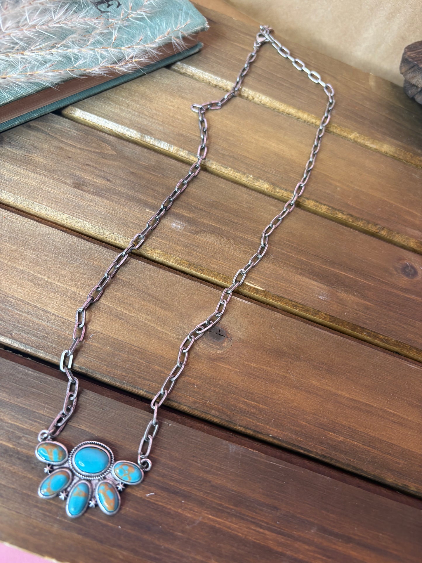 The Charlotte Turquoise Necklace