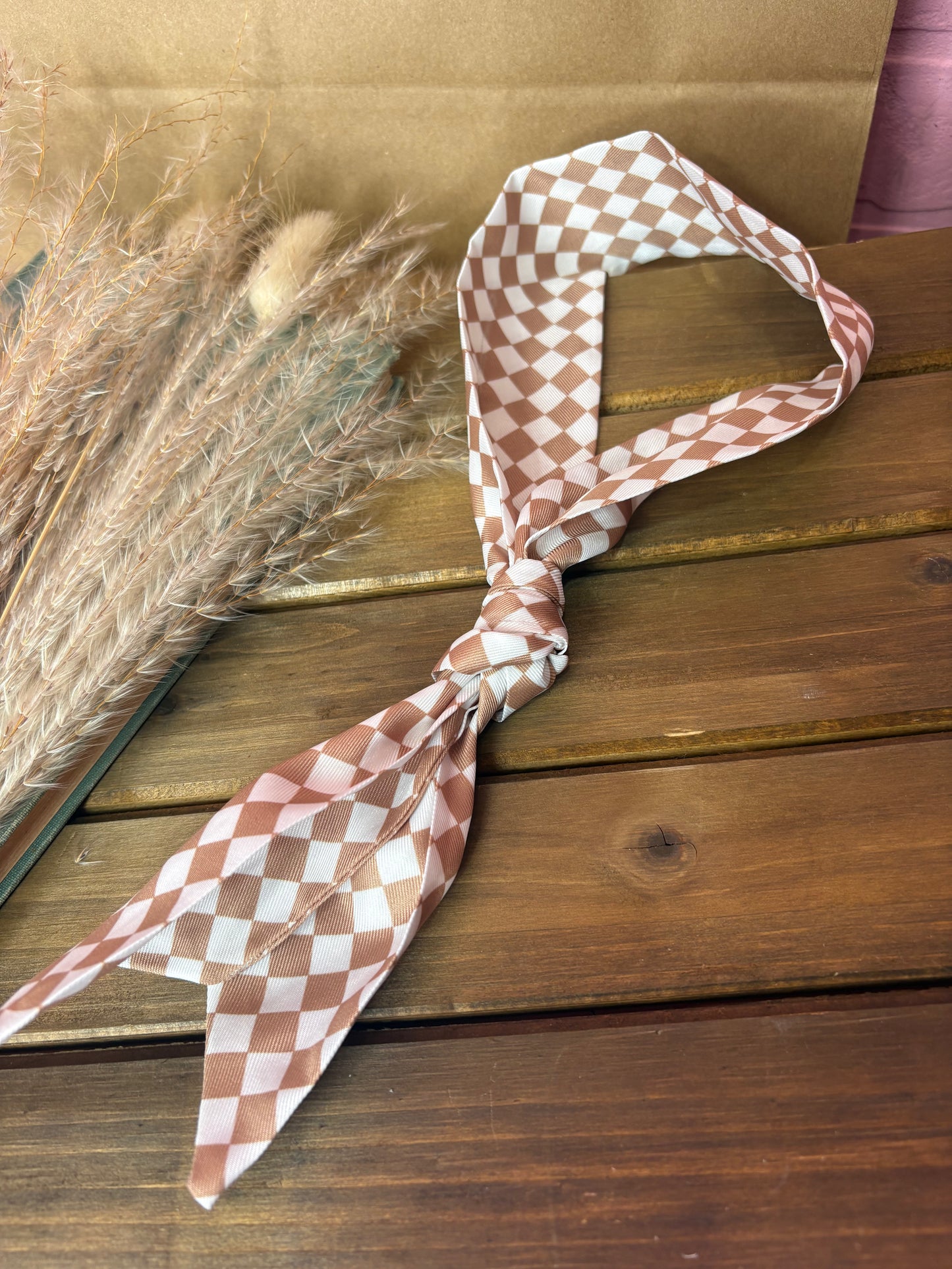 The Checkered Moments Scarf