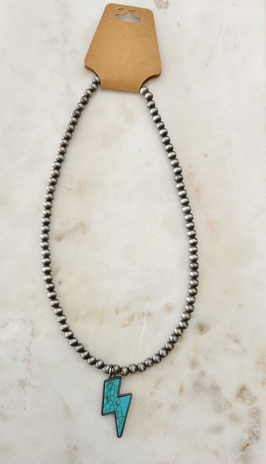 Wild West Bolt Necklace