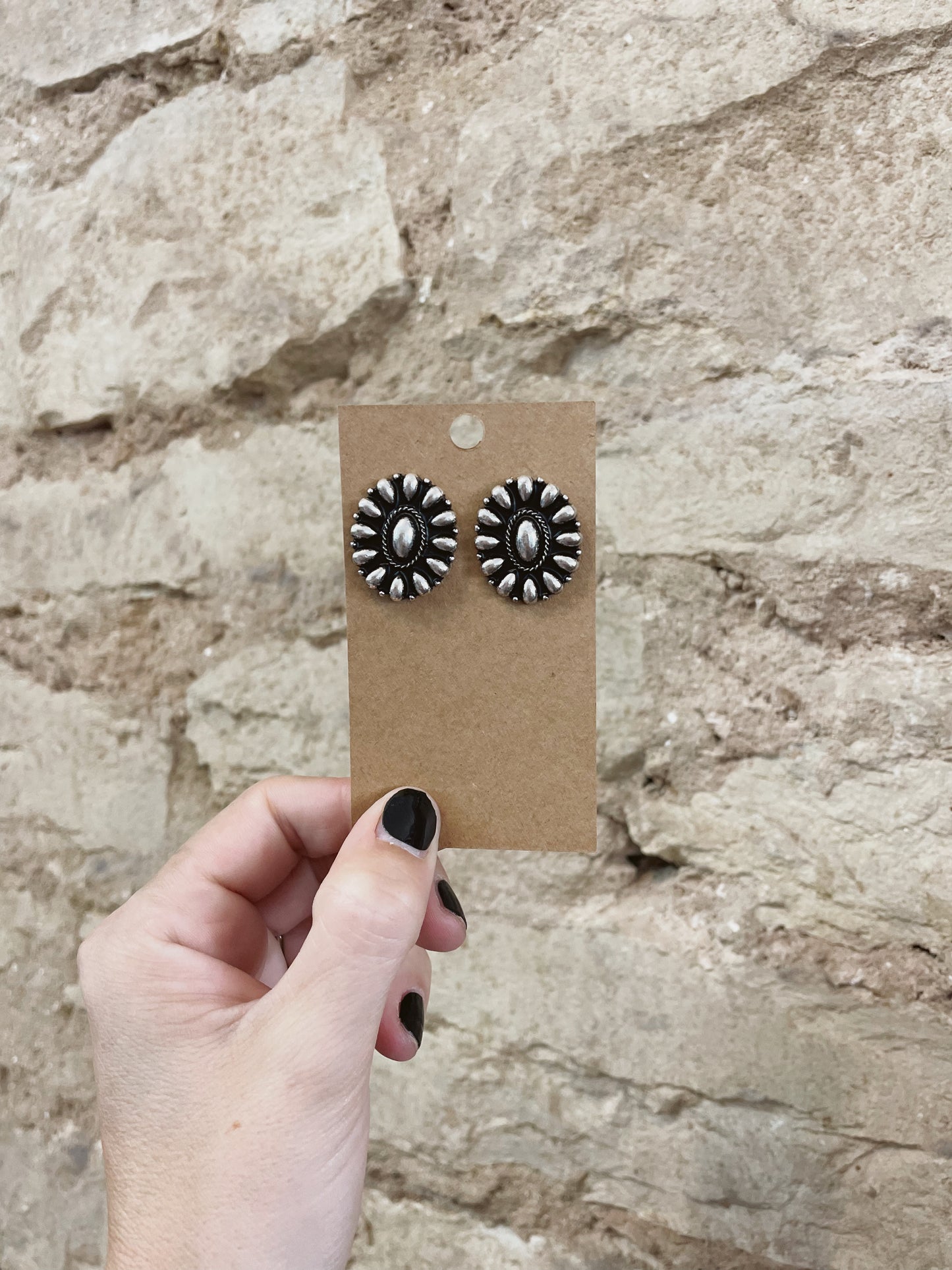 The Terrance Squash Blossom Earrings