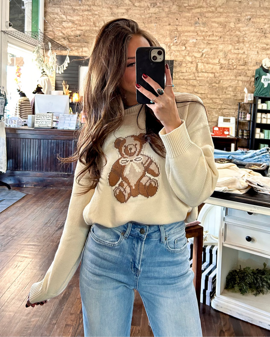 Bear With Me Cozy Sweater
