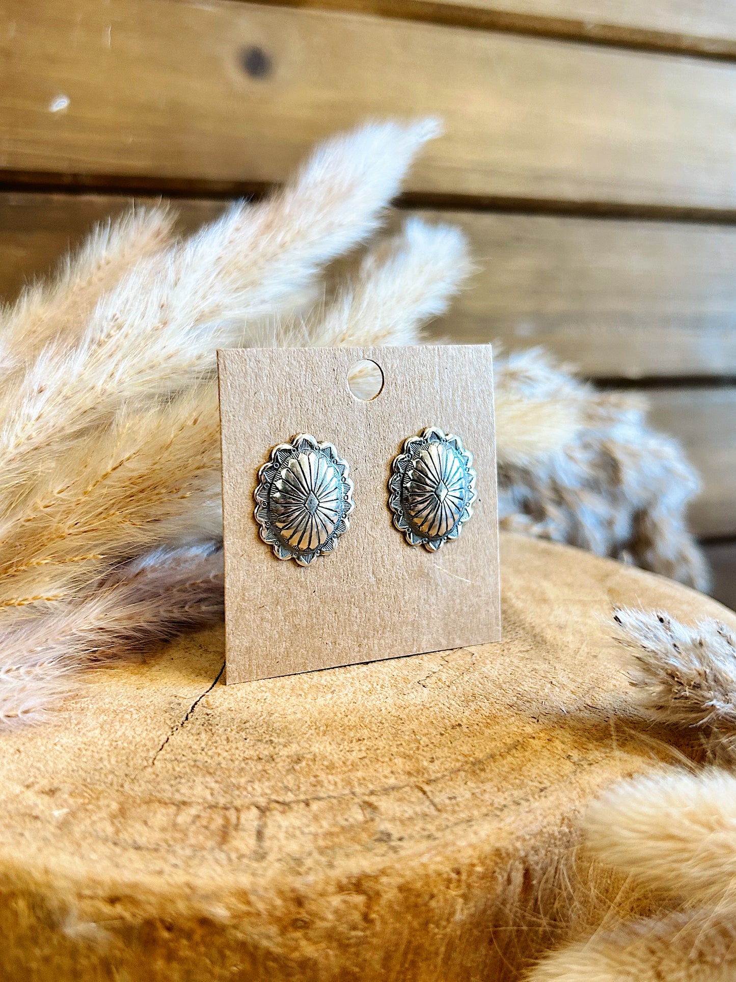 The Classic Concho Earrings