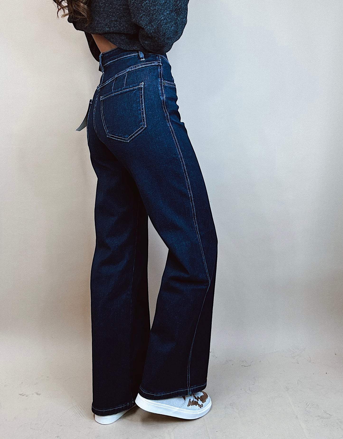 The Hadley Wide Leg Jeans