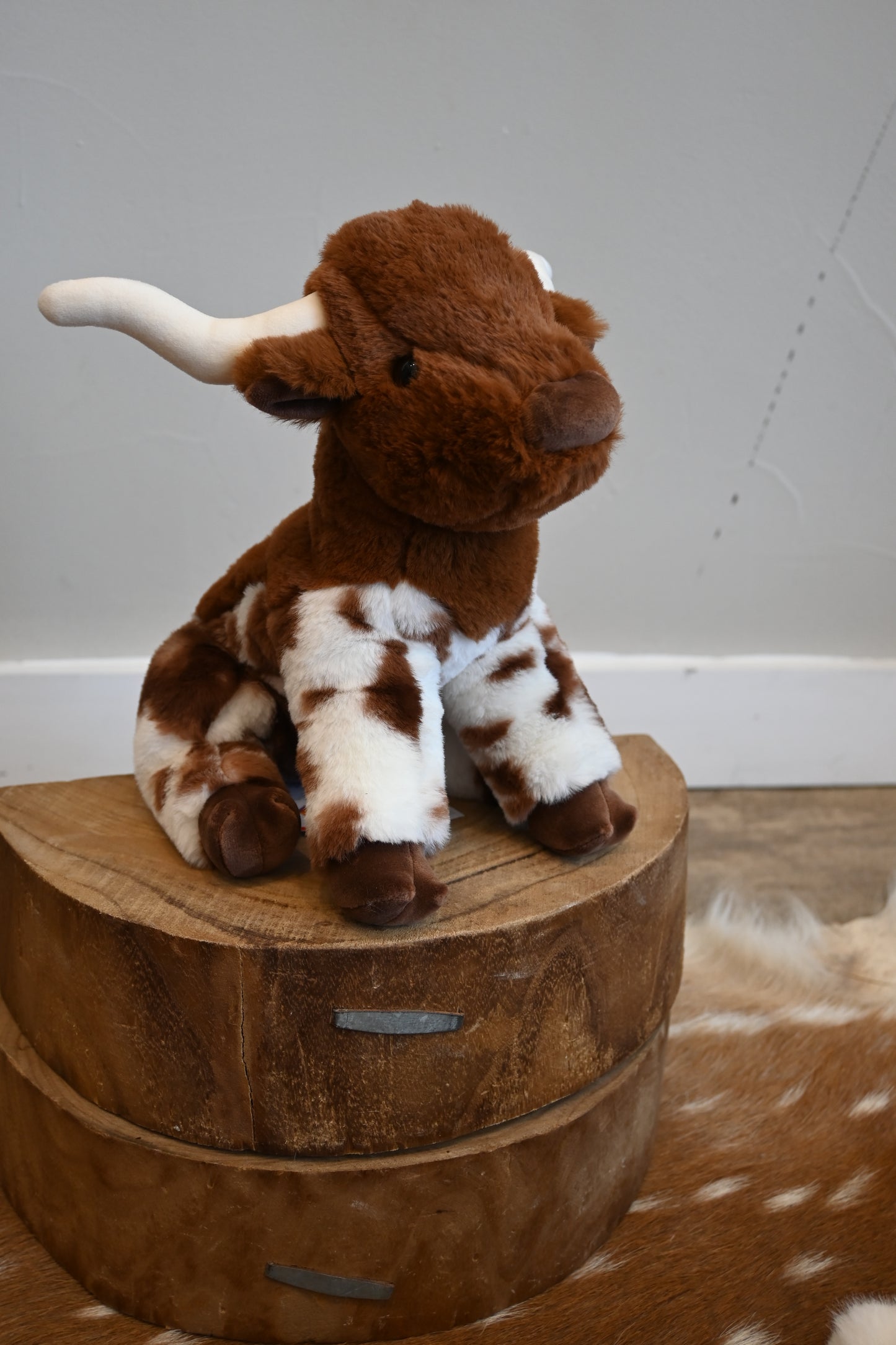 Bixbie The Longhorn Stuffed Animal