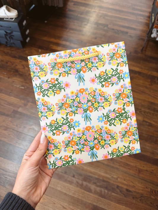 Bouquet of Flowers Gift Bag