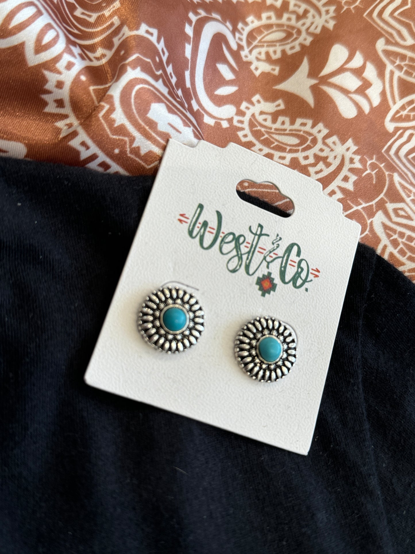 The Miranda Flower Stud Earrings