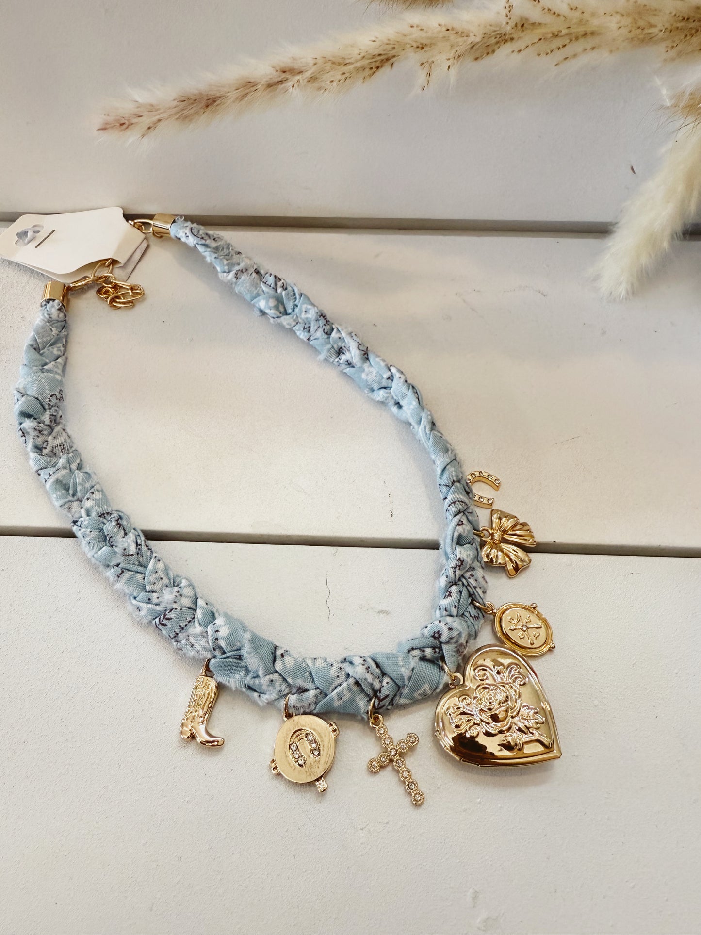 Bandana Breeze Charm Necklace