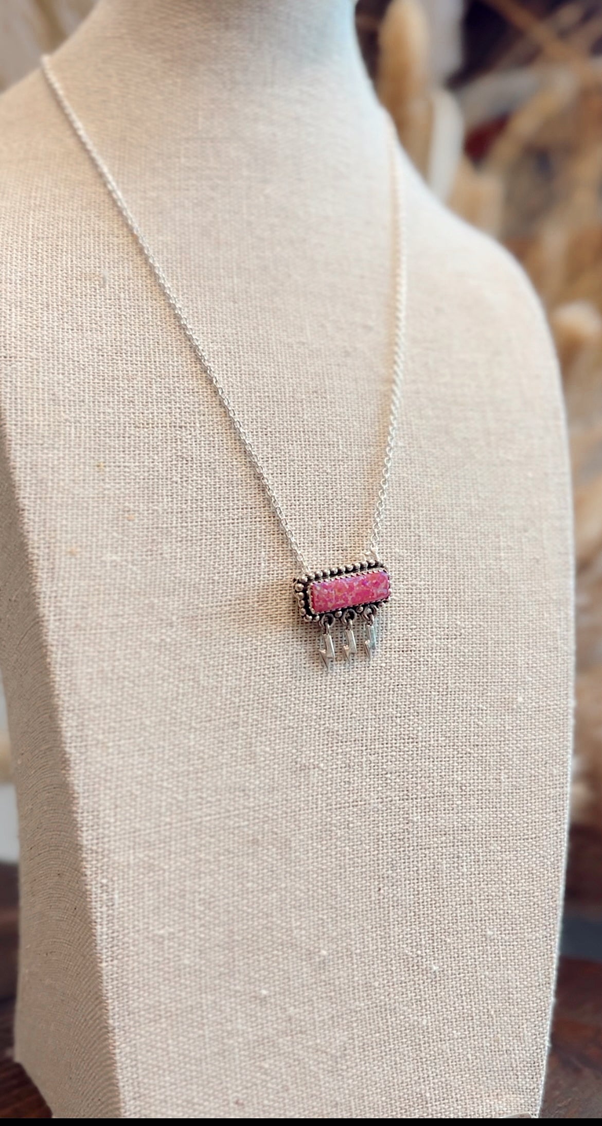 Authentic Bolt Bar Necklace - 030