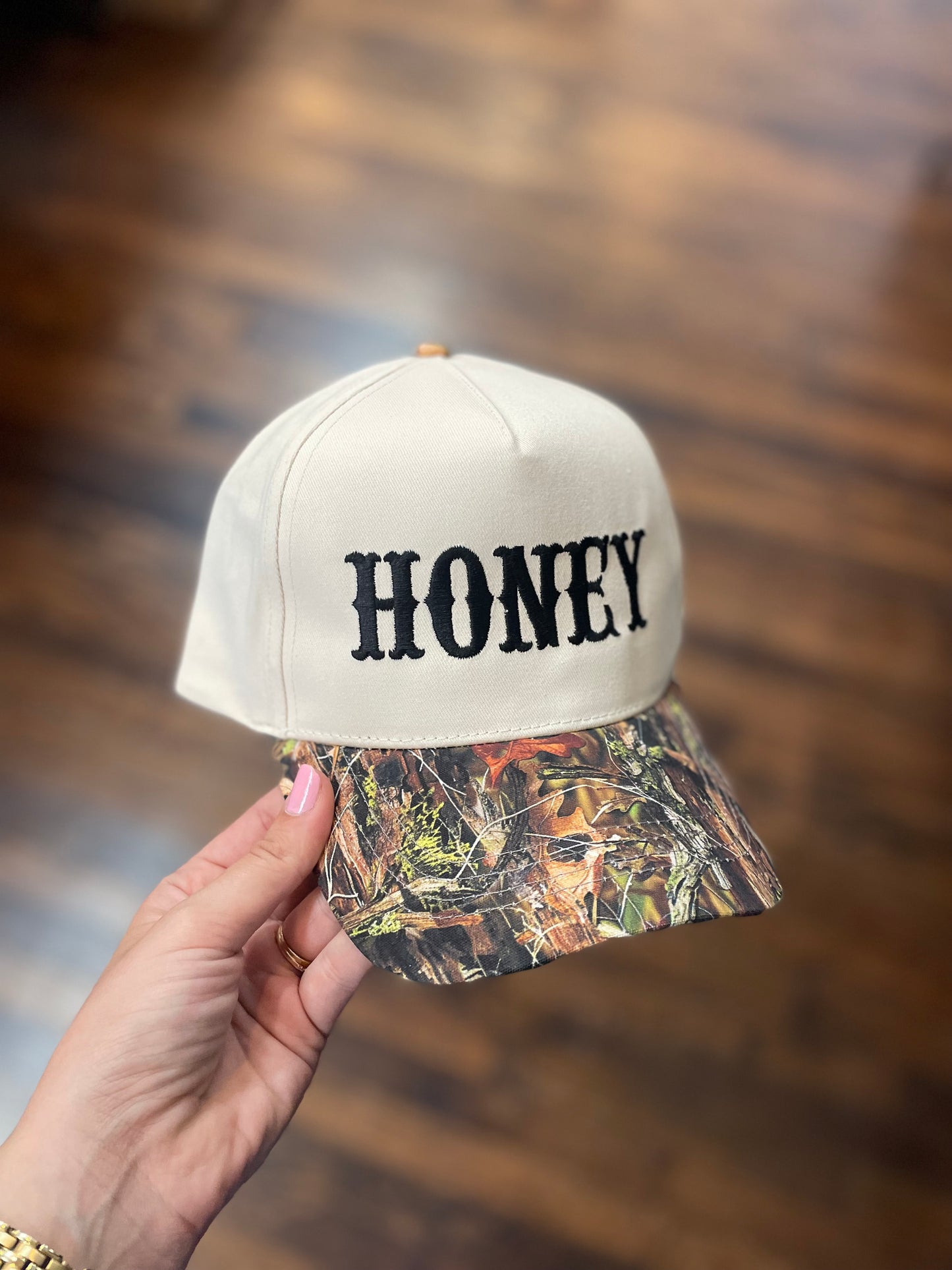 Camo Honey Trucker Hat