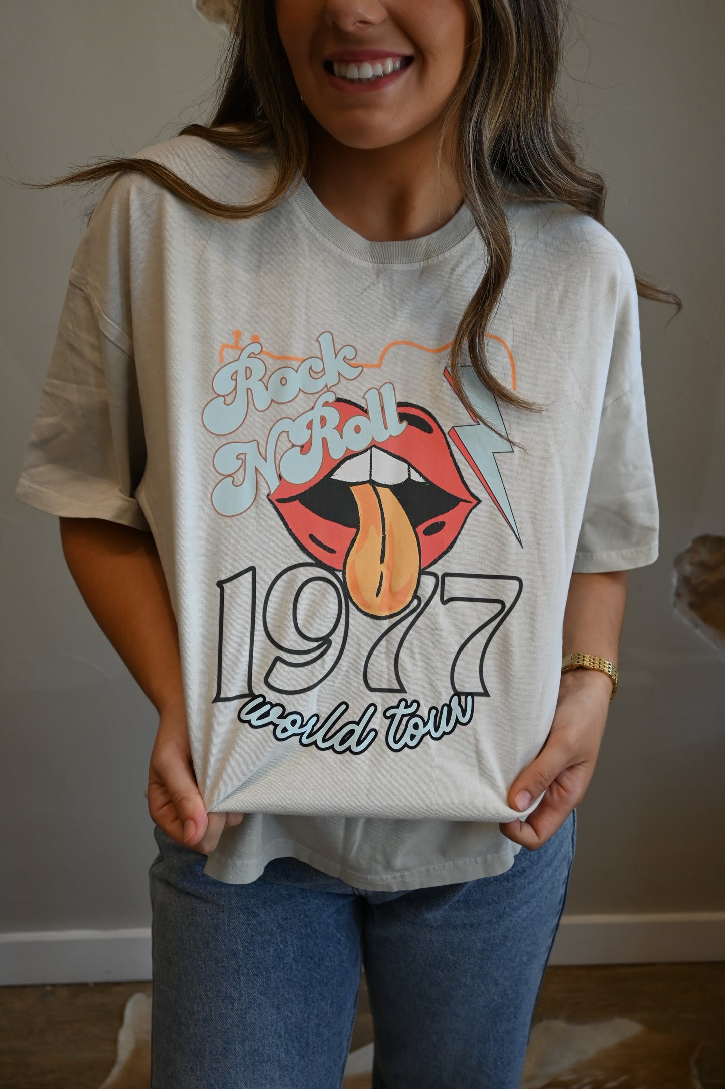 Rock N Roll Vibes Graphic Tee