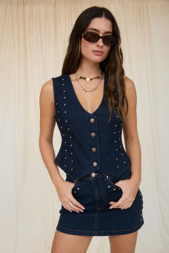 The Denim & Dares Vest