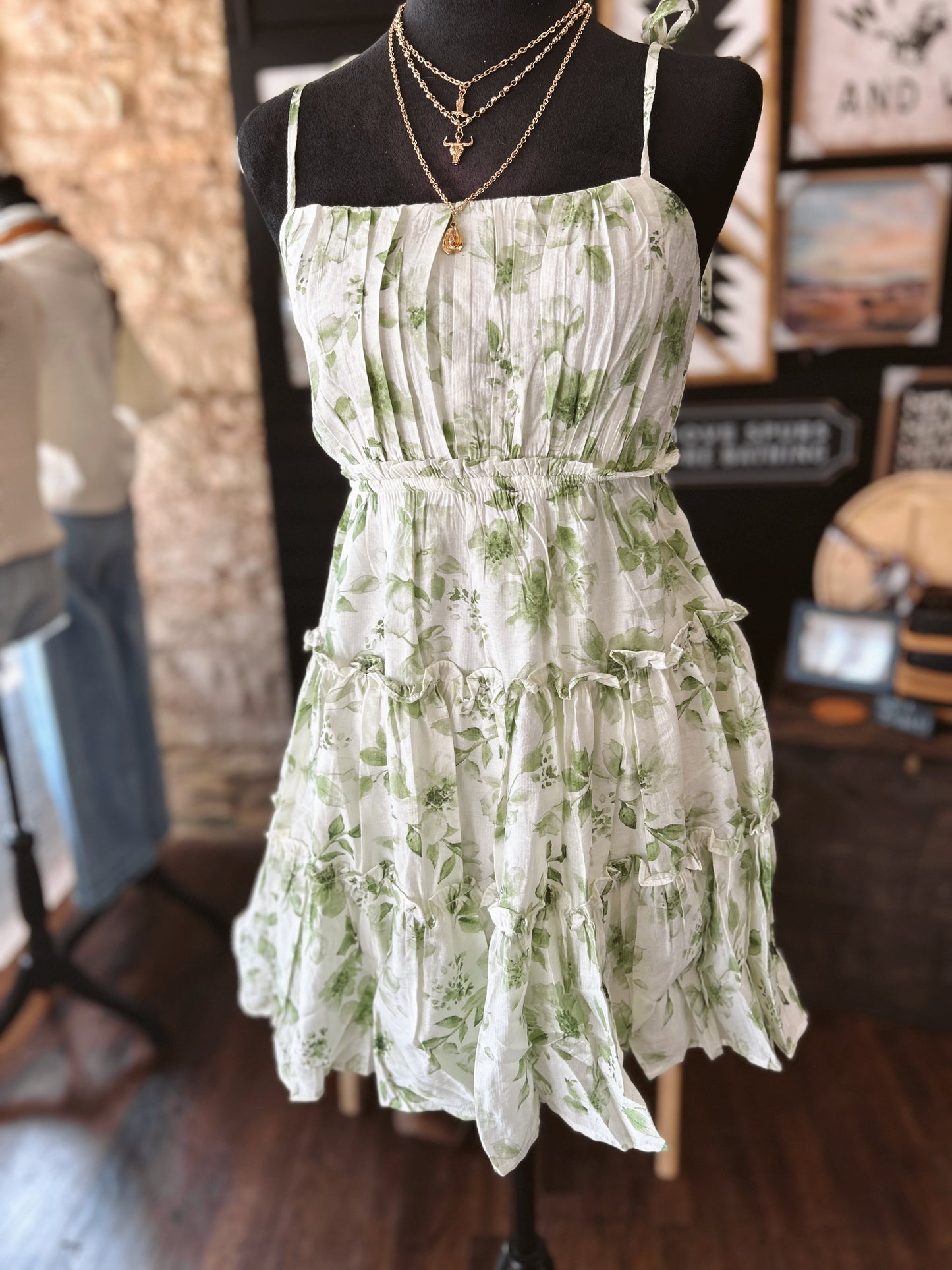 The Ivy Floral Mini Dress