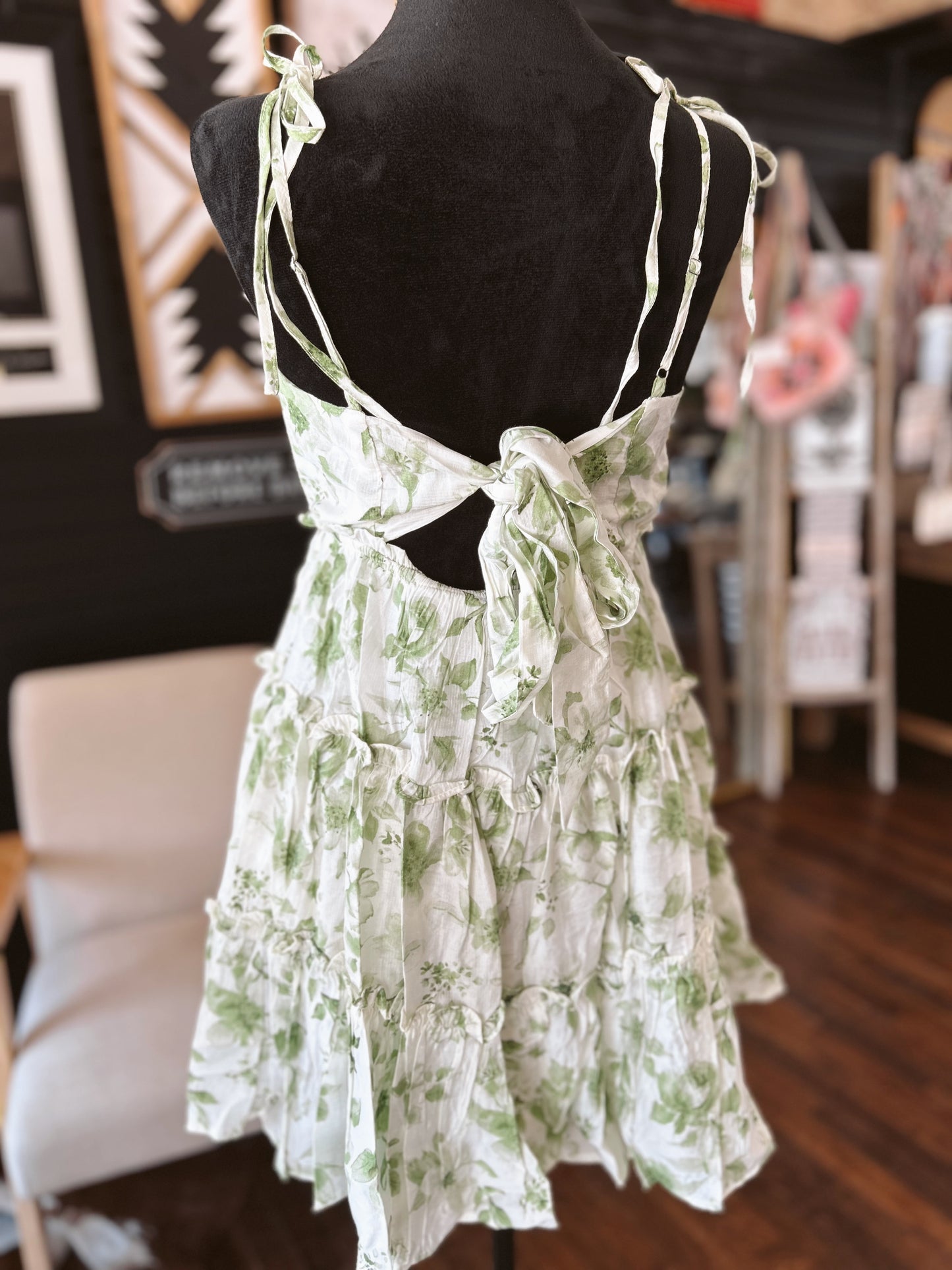 The Ivy Floral Mini Dress