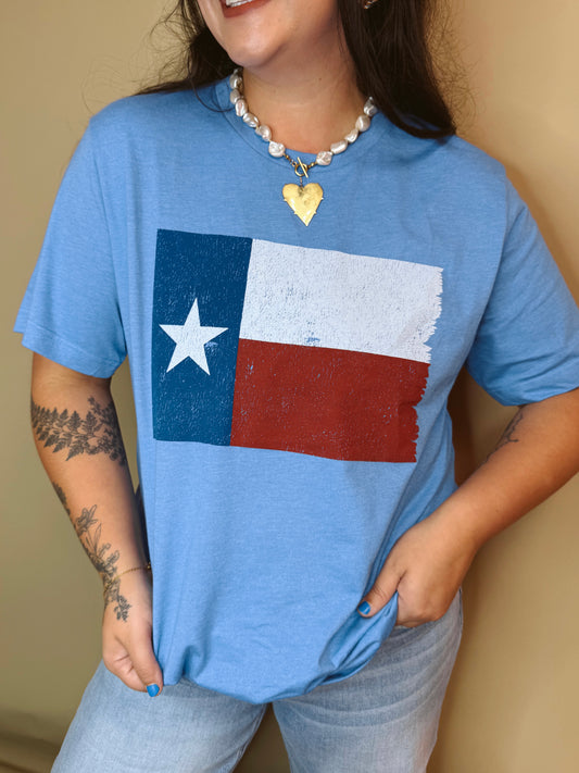 Vintage Texas Flag Graphic Tee