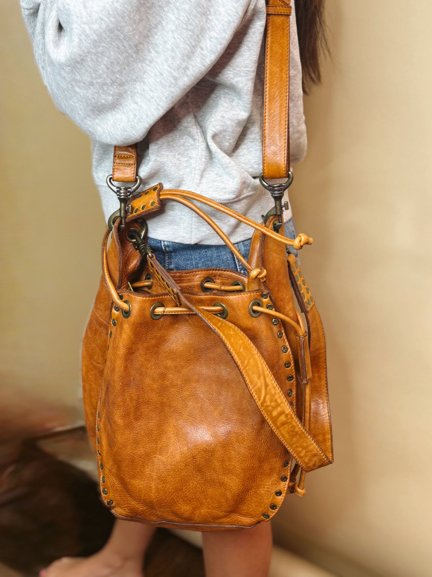 The Hattie Leather Tote Bag