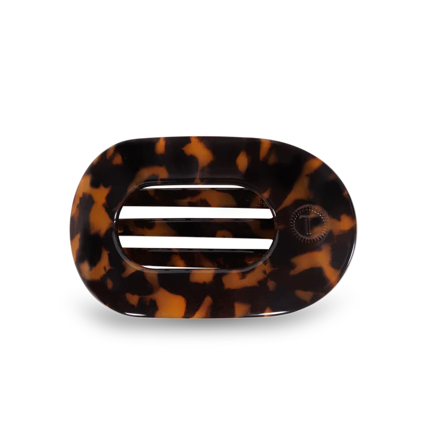Tortoise Flat Hair Clip