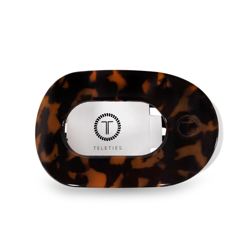Tortoise Flat Hair Clip